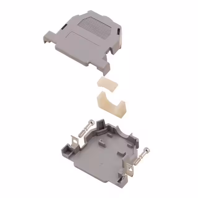 MHCCOV-15-SN-LG MH Connectors  Capots de connecteurs D-Sub en forme de D